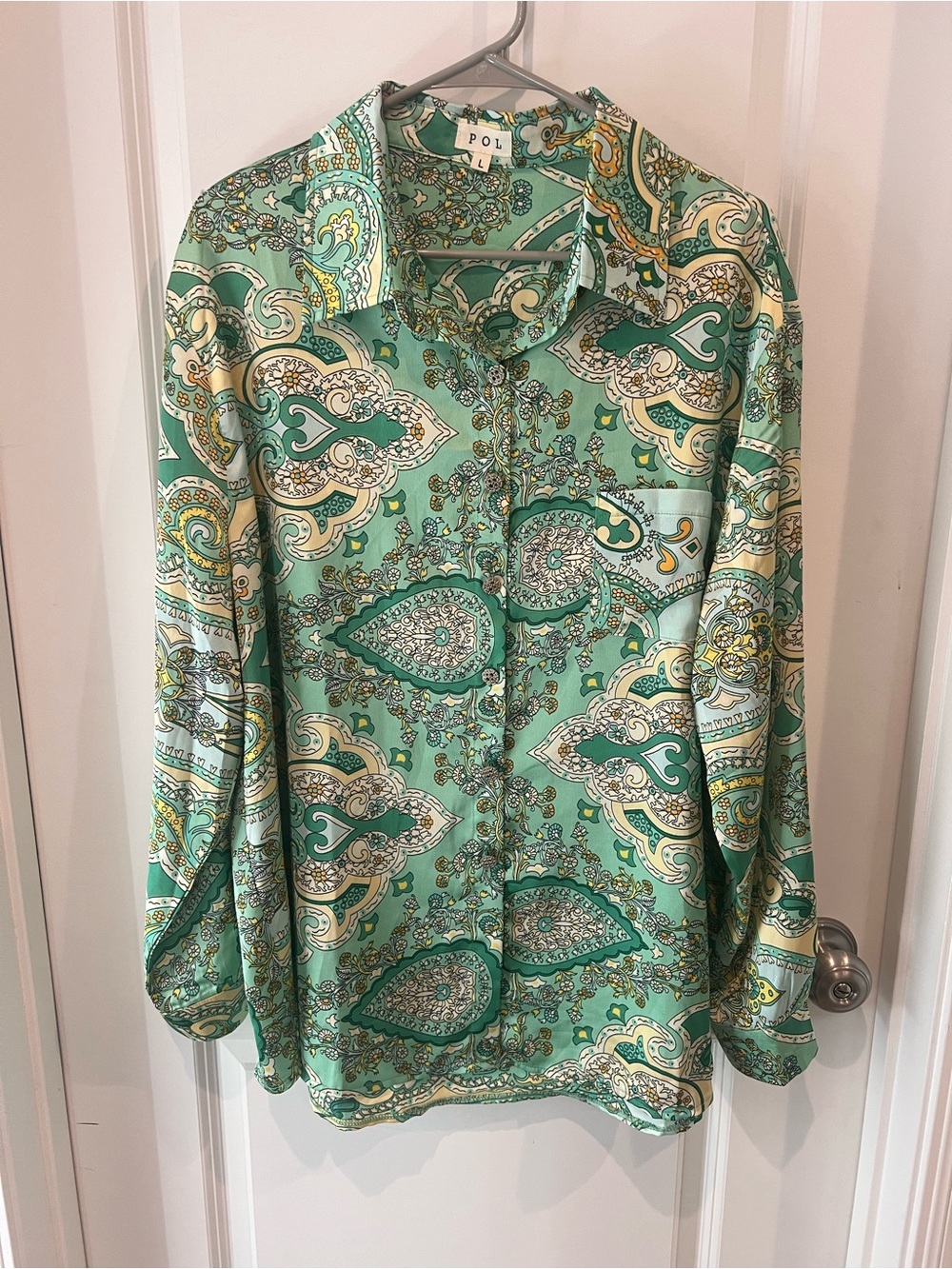POL Button-Down Shirt Size Large - Picture 16 of 16